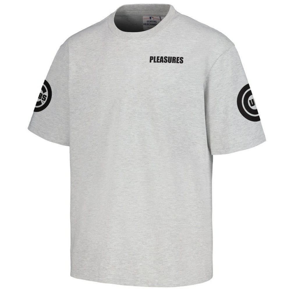 Gray Chicago Cubs PLEASURES Team T-Shirt