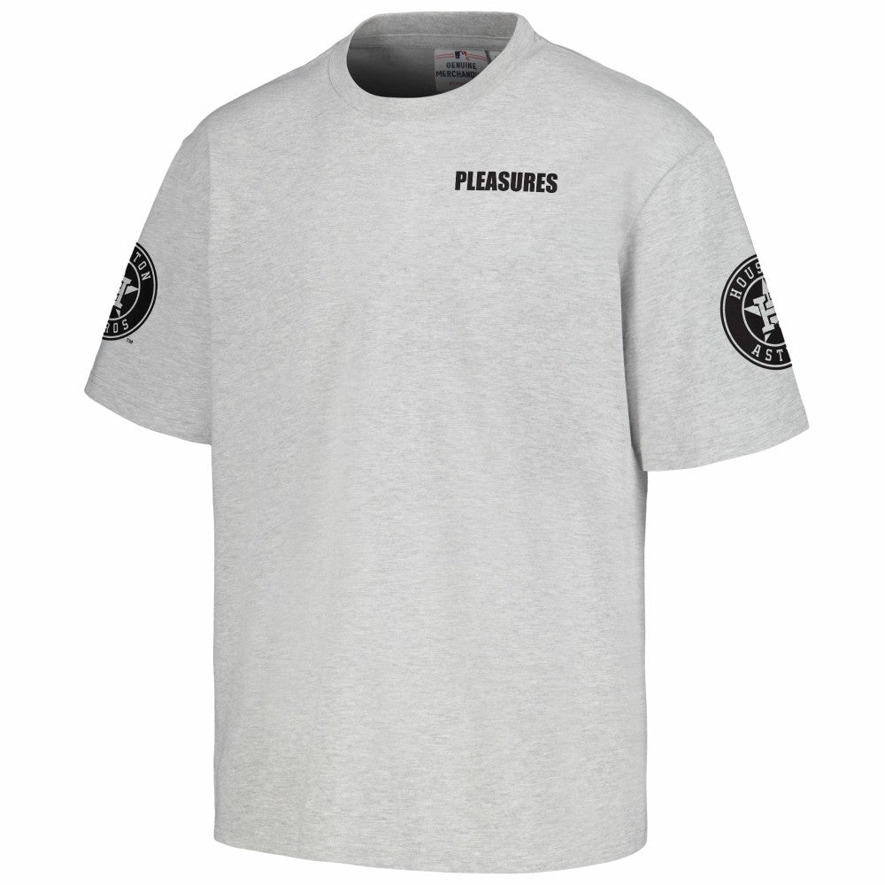 Gray Houston Astros PLEASURES Team T-Shirt