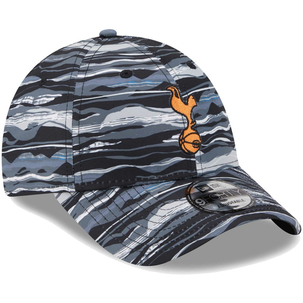 Tottenham Hotspur New Era Wave All Over Print 9FORTY Adjustable Hat