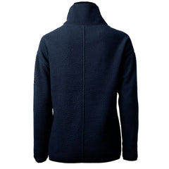 Navy Philadelphia Phillies Cutter & Buck Women's Americana Logo Cascade Eco Sherpa Fleece Half-Zip Pullover Jacket