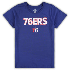 Fanatics Philadelphia 76ers Women's Plus Size T-Shirt & Shorts Combo Set