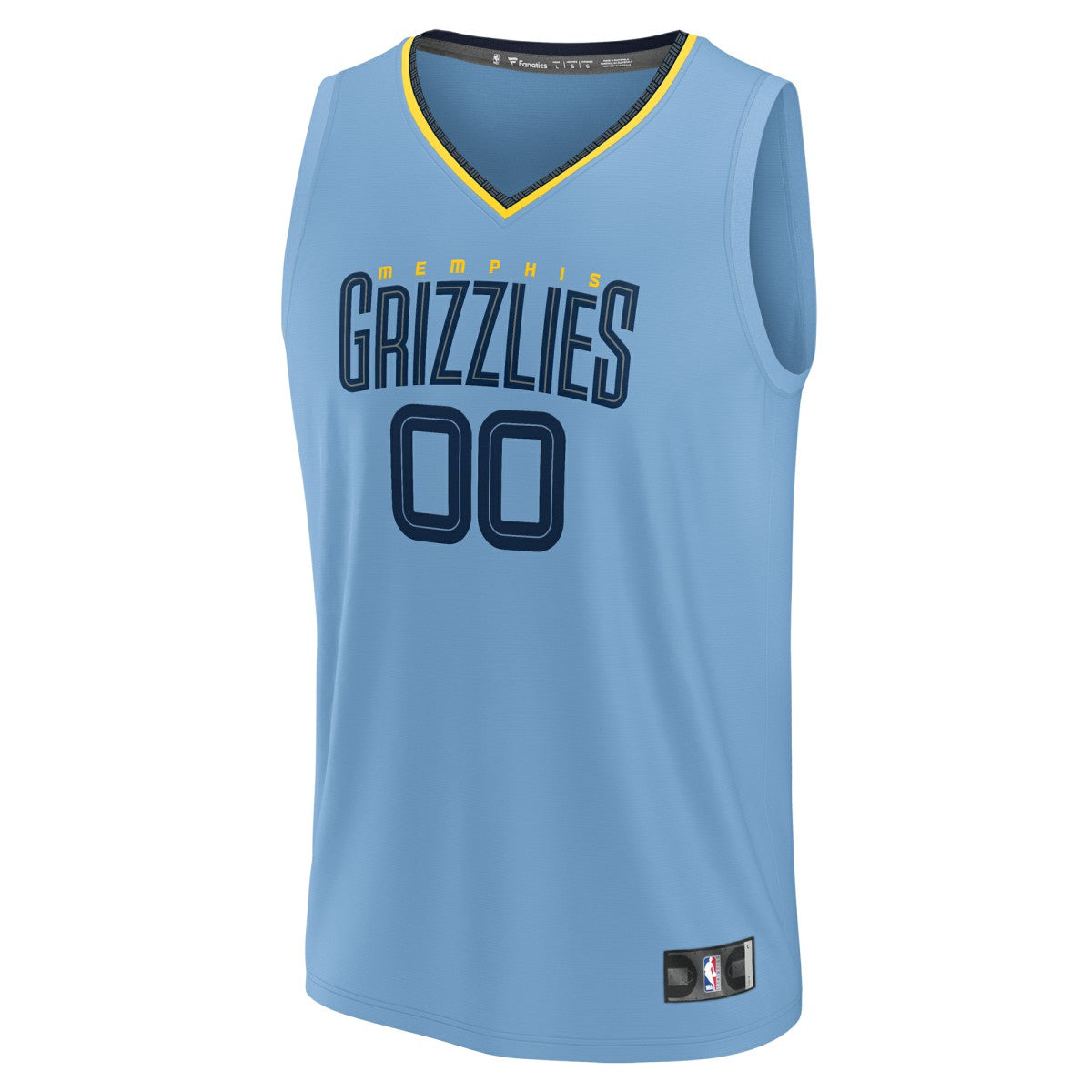 Fanatics Memphis Grizzlies Custom Fast Break Jersey