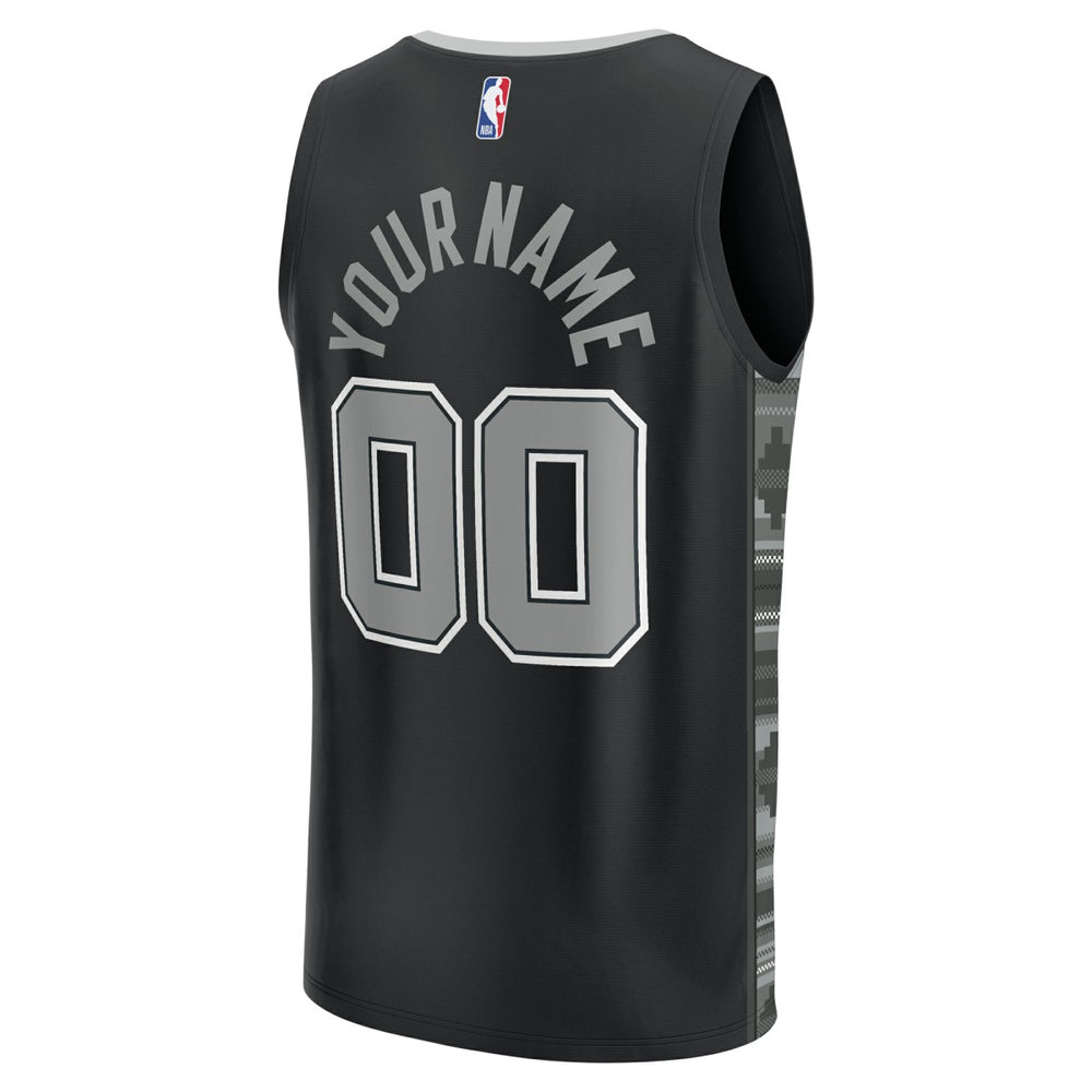 Fanatics San Antonio Spurs Fast Break Custom Replica Jersey