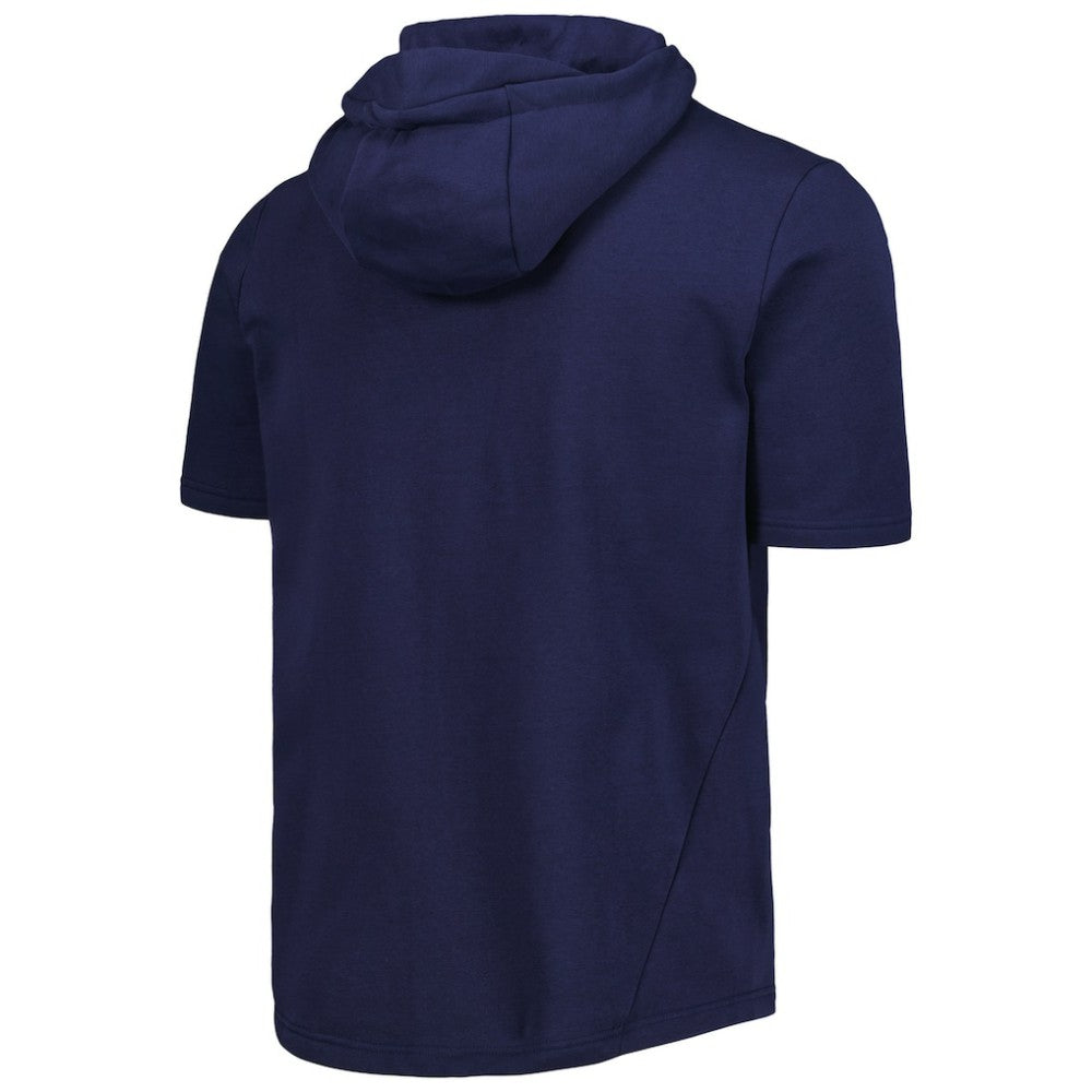 Navy Houston Astros Levelwear Recruit Full-Zip Short Sleeve Hoodie