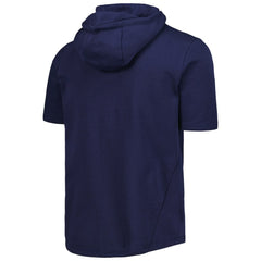 Navy Houston Astros Levelwear Recruit Full-Zip Short Sleeve Hoodie