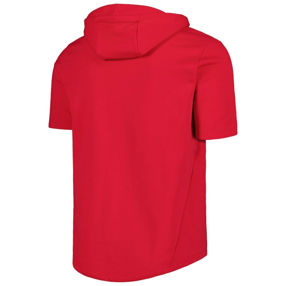 Red St. Louis Cardinals Levelwear Recruit Full-Zip Short Sleeve Hoodie