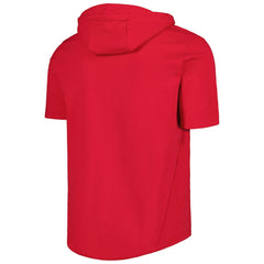 Red St. Louis Cardinals Levelwear Recruit Full-Zip Short Sleeve Hoodie