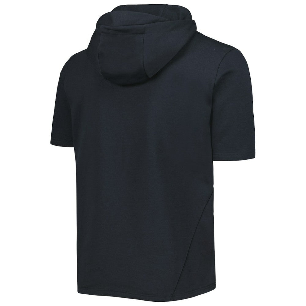 Black San Francisco Giants Levelwear Recruit Full-Zip Short Sleeve Hoodie