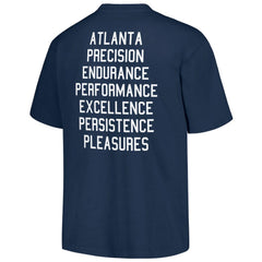 Navy Atlanta Braves PLEASURES Precision T-Shirt