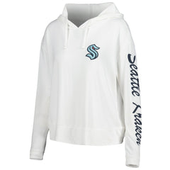 NHL Seattle Kraken Concepts Sport Women's Accord Hacci Long Sleeve Hoodie Top