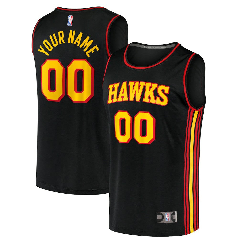 Fanatics Atlanta Hawks Youth Fast Break Replica Custom Jersey