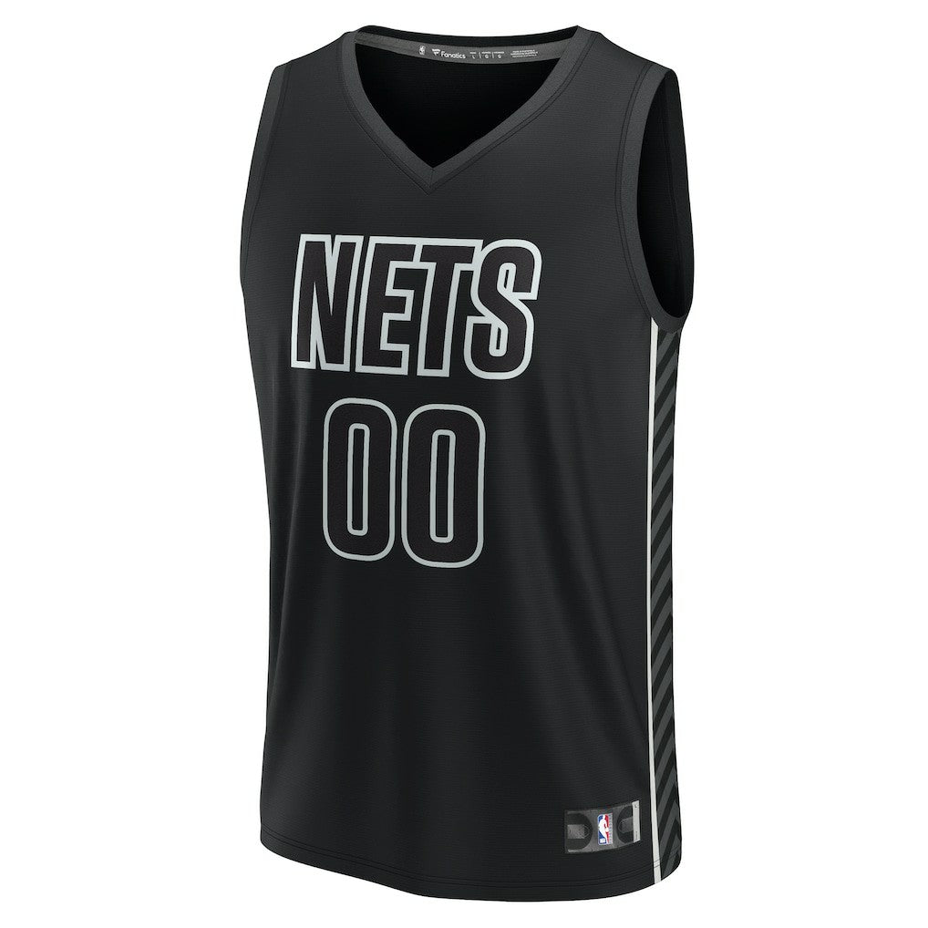 Fanatics Brooklyn Nets Youth Fast Break Replica Custom Jersey