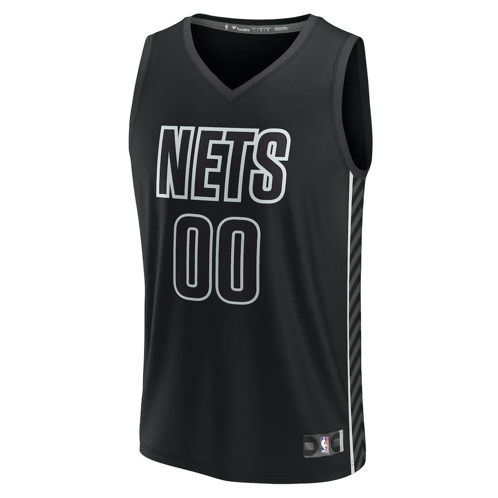 Fanatics Brooklyn Nets Youth Fast Break Replica Custom Jersey