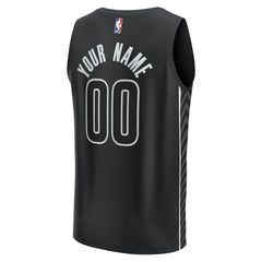Fanatics Brooklyn Nets Youth Fast Break Replica Custom Jersey
