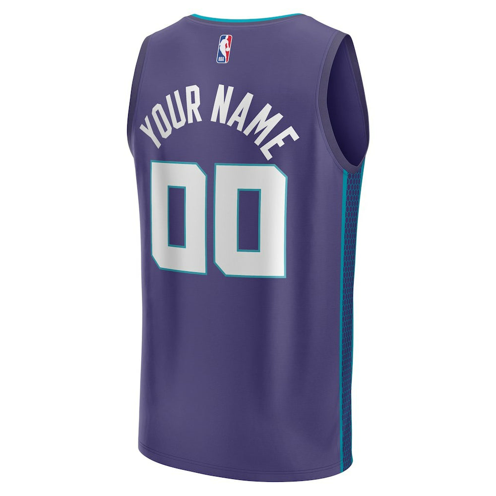 Fanatics Charlotte Hornets Youth Fast Break Replica Custom Jersey