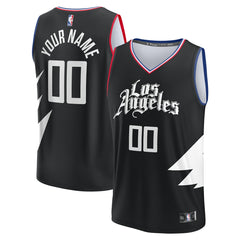Fanatics LA Clippers Youth Fast Break Replica Custom Jersey