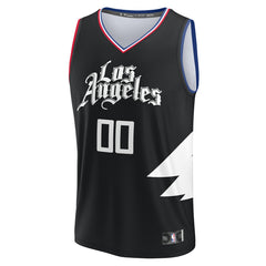 Fanatics LA Clippers Youth Fast Break Replica Custom Jersey