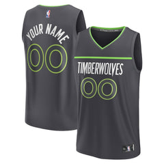 Fanatics Minnesota Timberwolves Youth Custom Fast Break Jersey