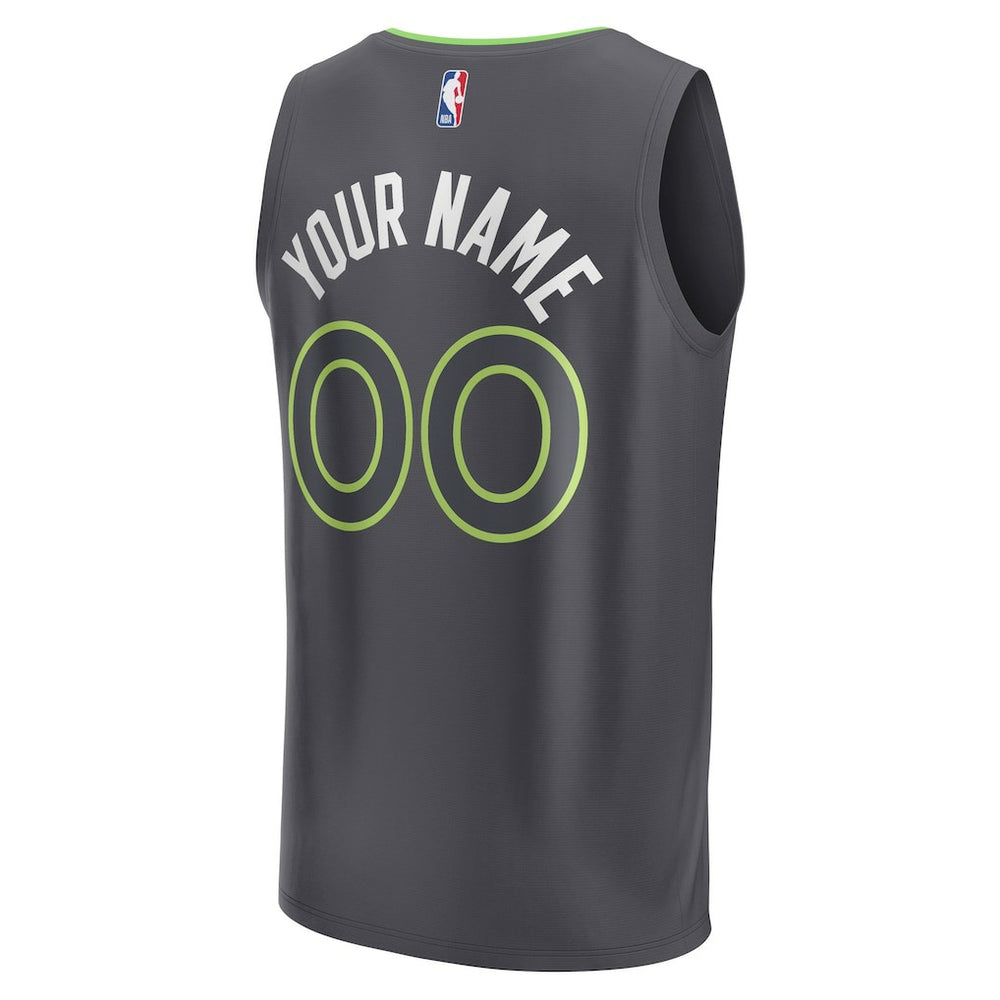 Fanatics Minnesota Timberwolves Youth Custom Fast Break Jersey