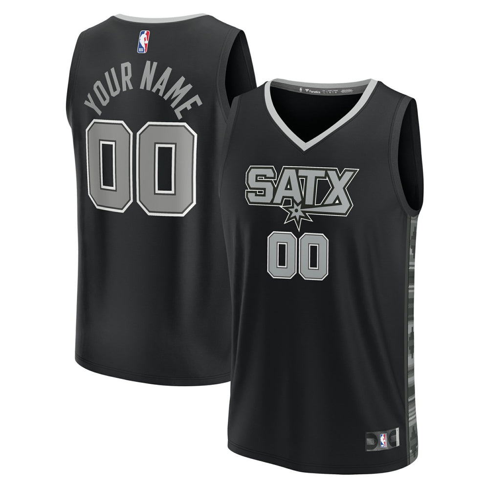 Fanatics San Antonio Spurs Youth Fast Break Replica Custom Jersey