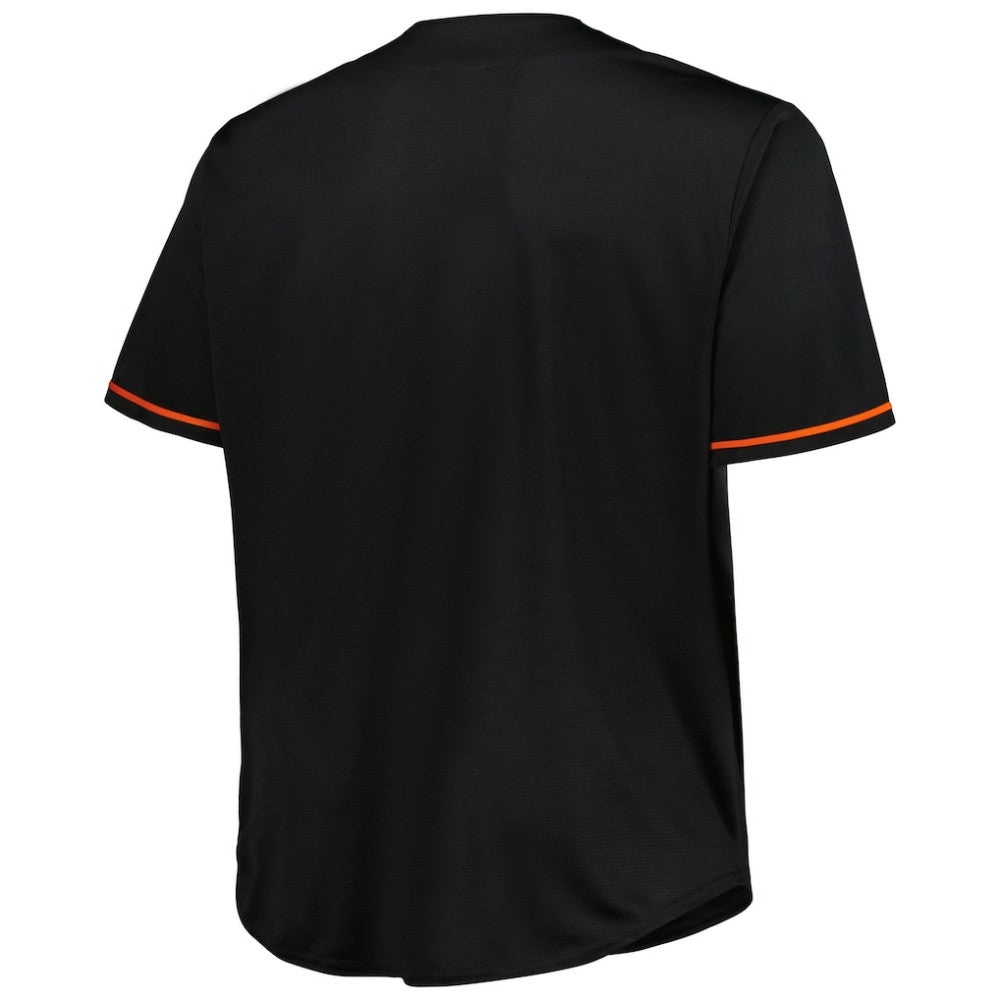 Black San Francisco Giants Big & Tall Pop Fashion Jersey