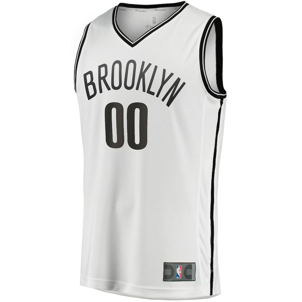 Fanatics Brooklyn Nets Fast Break Custom Replica Jersey