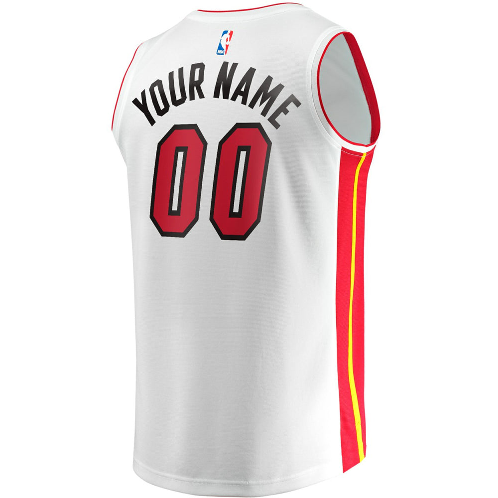 Fanatics Miami Heat Fast Break Custom Replica Jersey