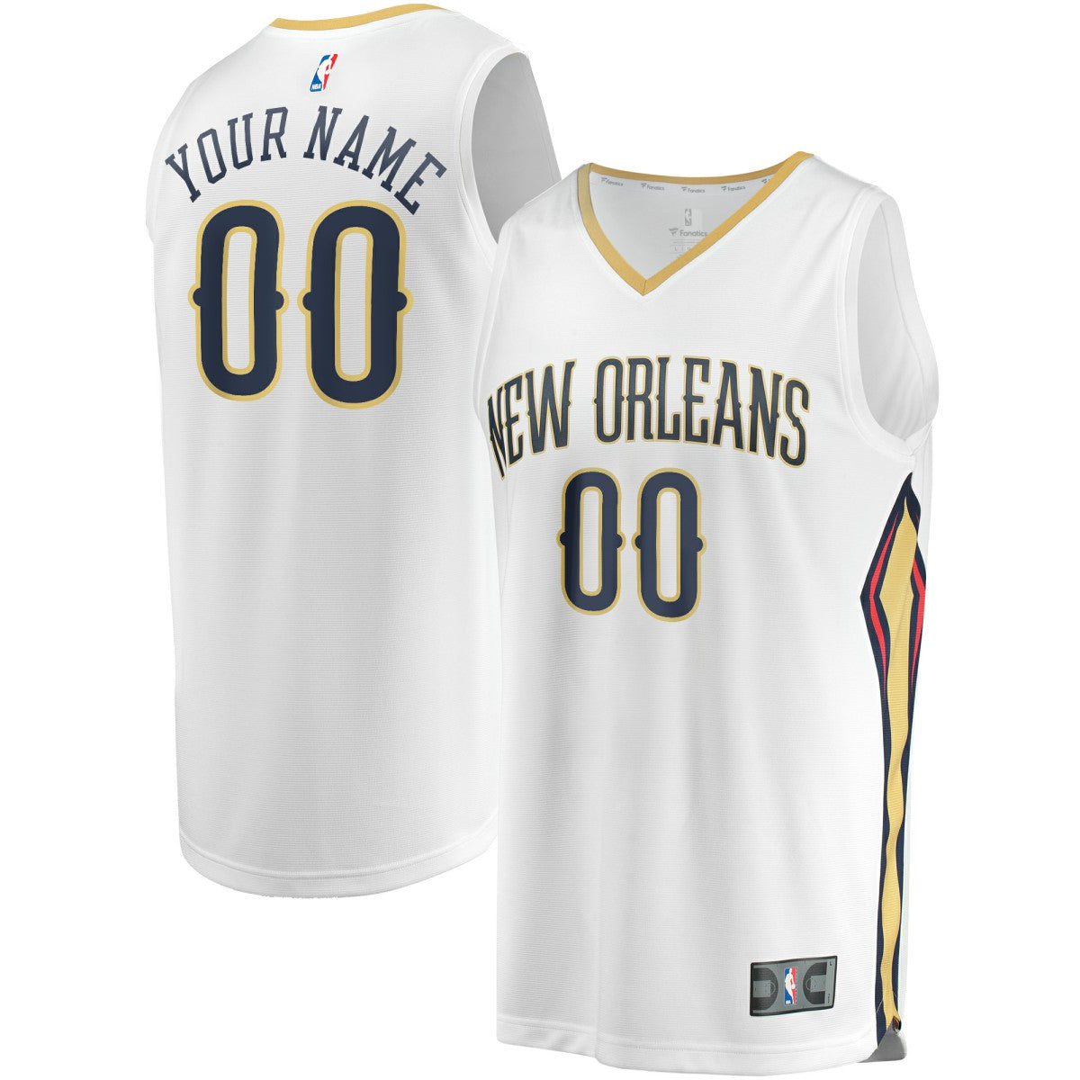 Fanatics New Orleans Pelicans Unisex Custom Fast Break Jersey