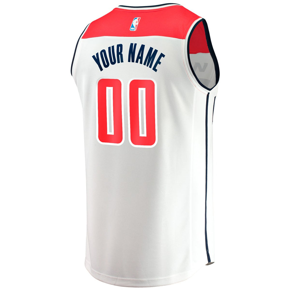Fanatics Washington Wizards Fast Break Custom Replica Jersey