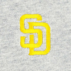 Charcoal/Heather Gray San Diego Padres johnnie-O Alsen Raglan Long Sleeve T-Shirt