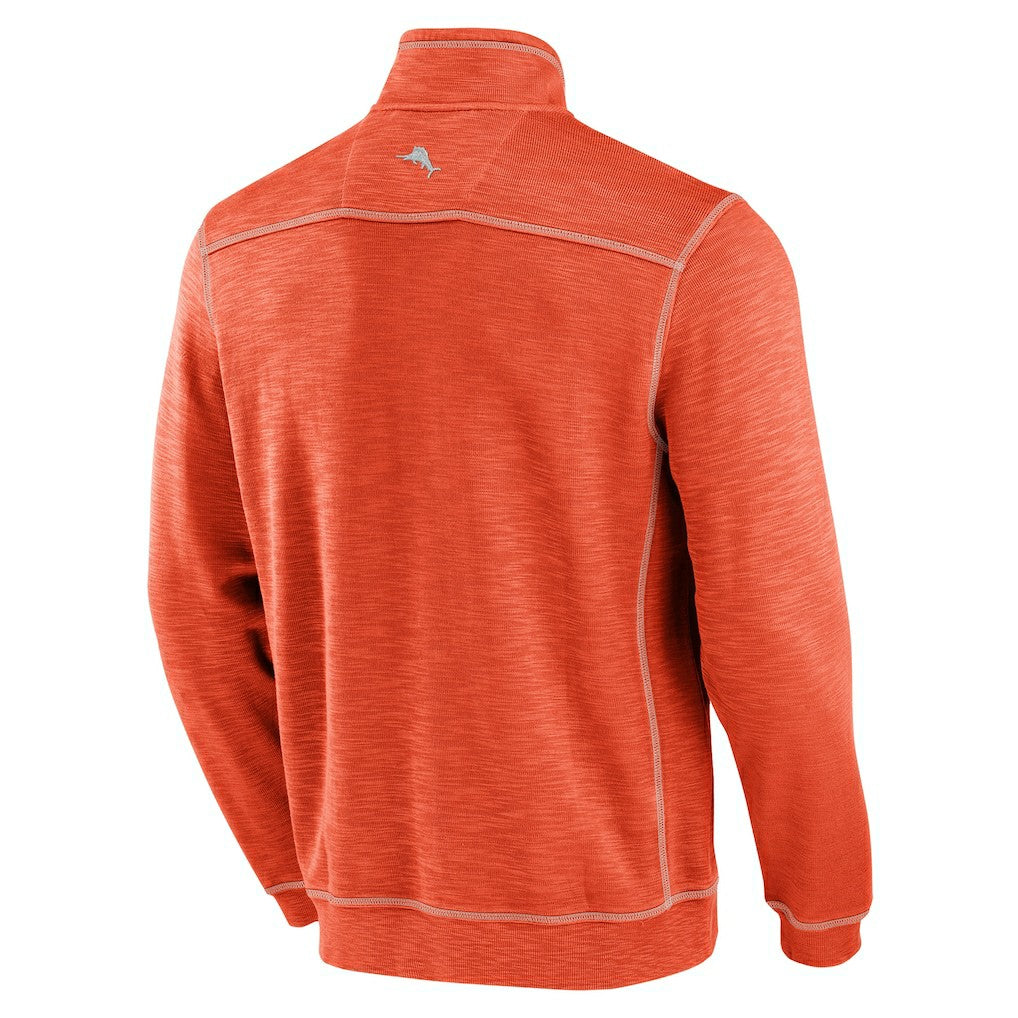 Tobago Bay Tri-Blend Half-Zip Sweatshirt - Cleveland Browns Sweatshirts