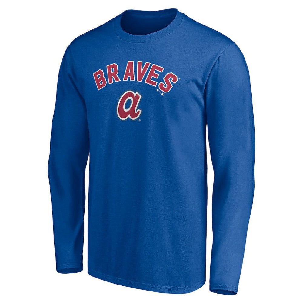 Royal Atlanta Braves Personalized Cooperstown Collection Winning Streak Long Sleeve T-Shirt
