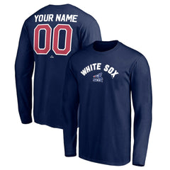 Navy Chicago White Sox Personalized Cooperstown Collection Winning Streak Long Sleeve T-Shirt