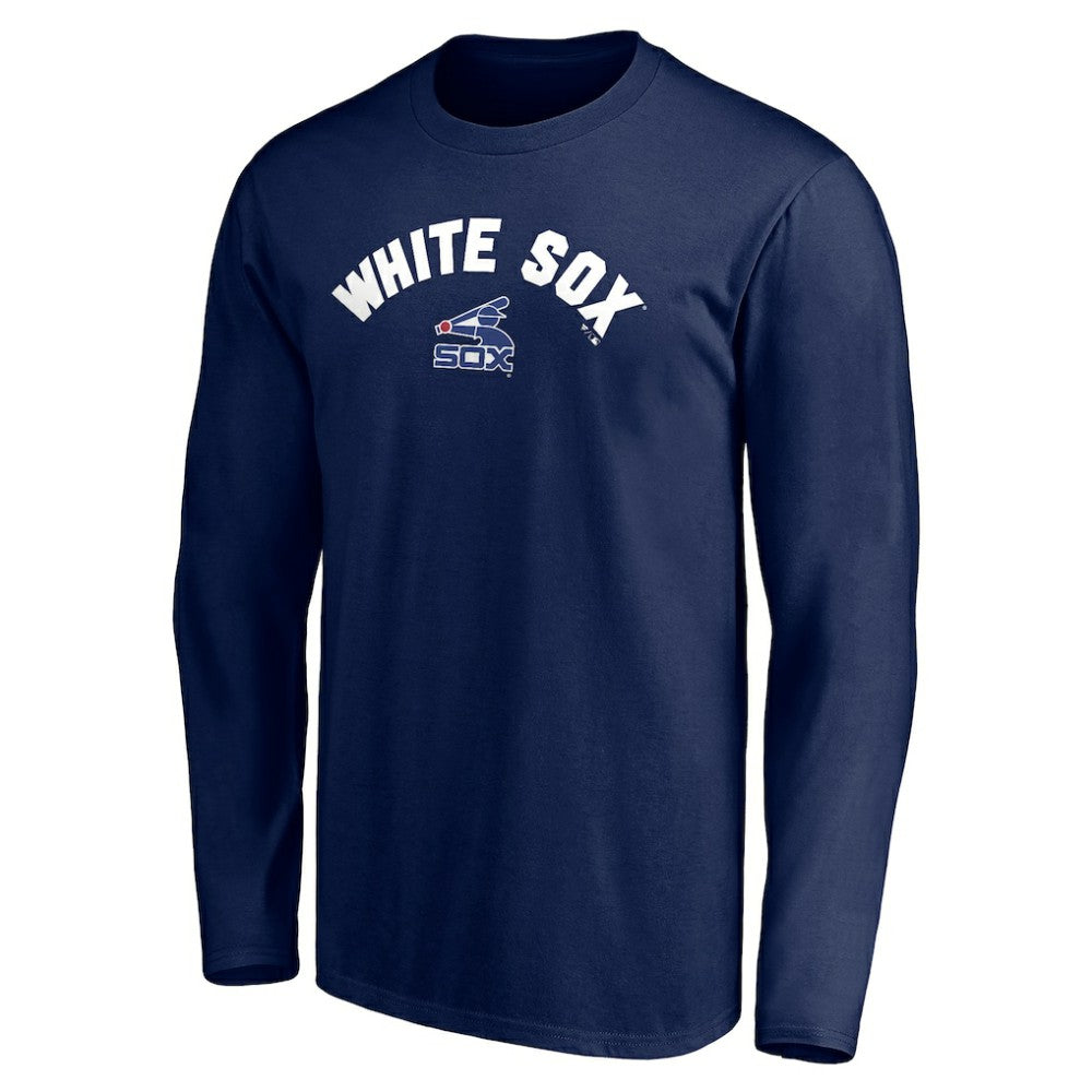 Navy Chicago White Sox Personalized Cooperstown Collection Winning Streak Long Sleeve T-Shirt
