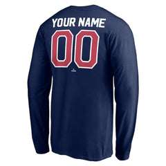 Navy Chicago White Sox Personalized Cooperstown Collection Winning Streak Long Sleeve T-Shirt