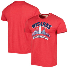 Washington Wizards Homage Unisex Hometown Hyper Local Tri-Blend T-Shirt