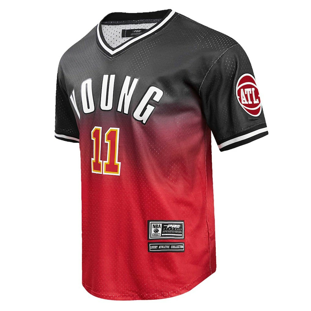 Trae Young Atlanta Hawks Post Ombre Name & Number T-Shirt