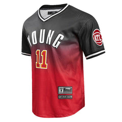 Trae Young Atlanta Hawks Post Ombre Name & Number T-Shirt