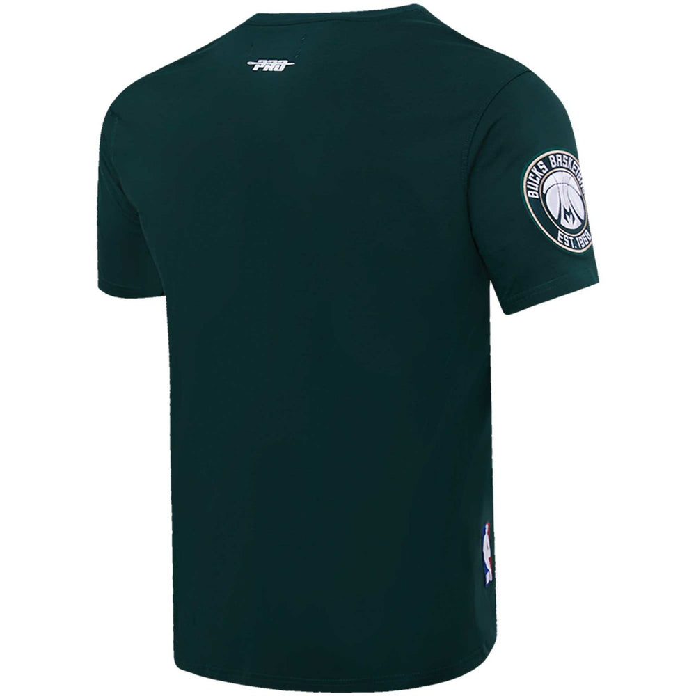 Giannis Antetokounmpo, Jrue Holiday, Khris Middleton Milwaukee Bucks Pro Standard Multi Lineup T-Shirt