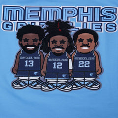 Jaren Jackson Jr., Ja Morant, Desmond Bane Memphis Grizzlies Pro Standard Multi Lineup T-Shirt