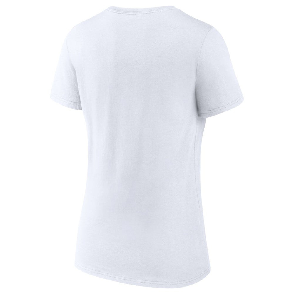 LeBron James Women's NBA All-Time Scoring Record Split Points V-Neck T-Shirt