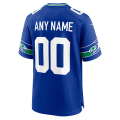 Throwback Custom Jersey - Seattle Seahawks Jerseys