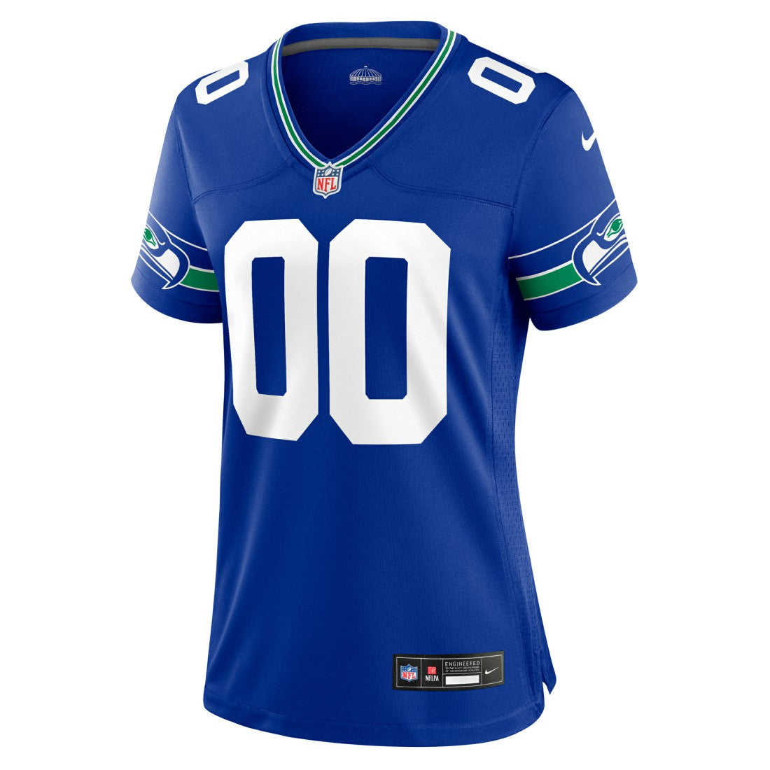 Women's Throwback Custom Jersey - Seattle Seahawks Jerseys