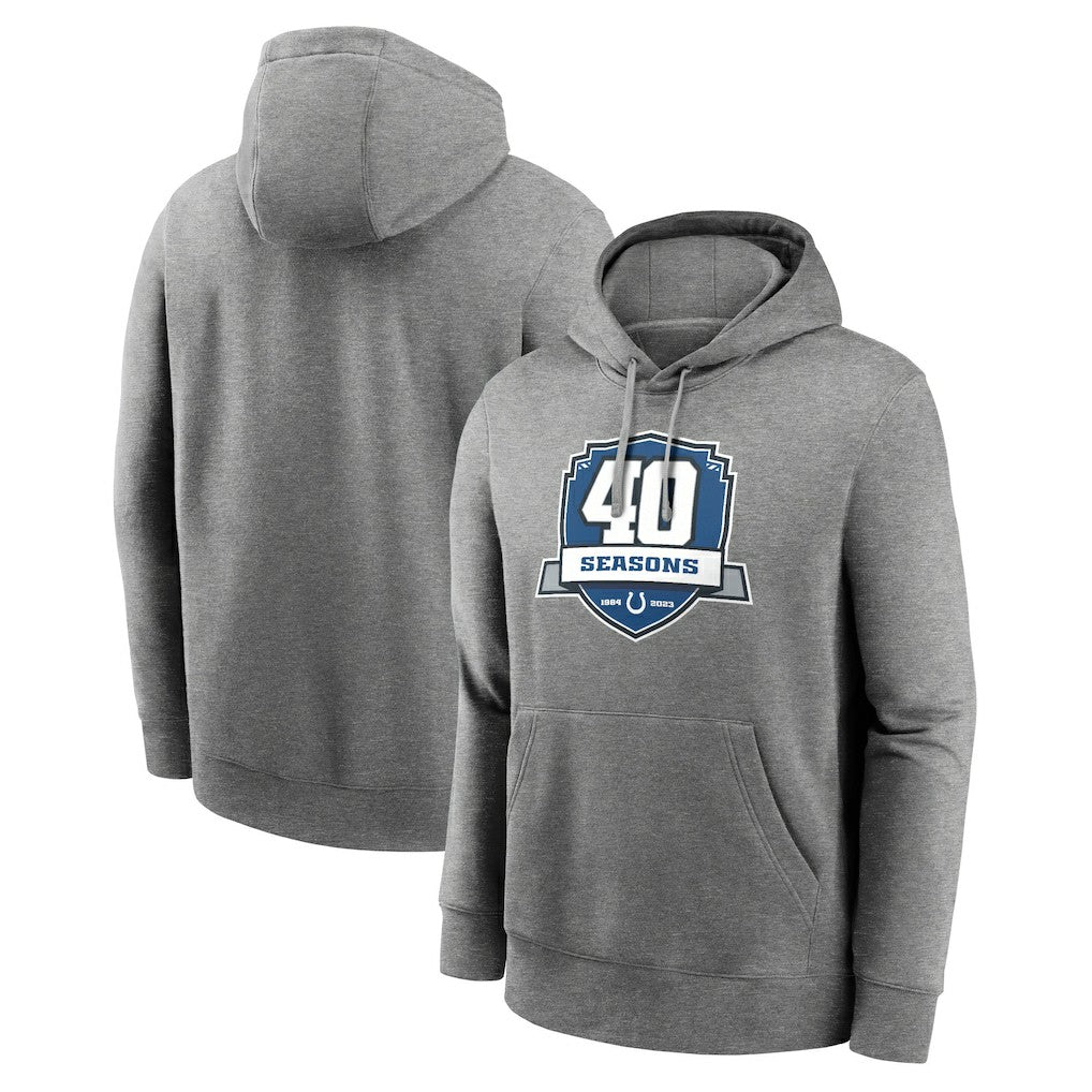 40th Anniversary Club Pullover Hoodie - Indianapolis Colts Hoodies