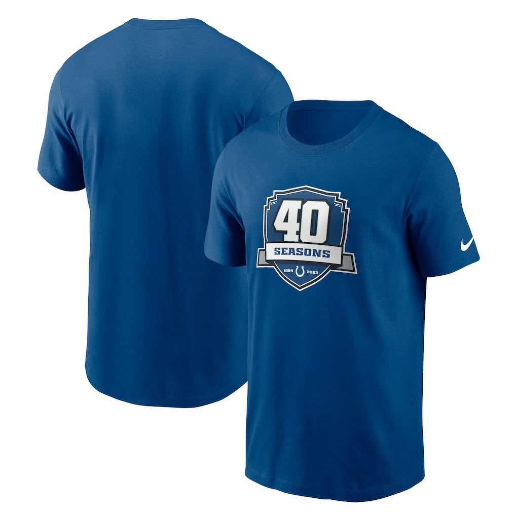 40th Anniversary Essential T-Shirt - Indianapolis Colts T-shirts