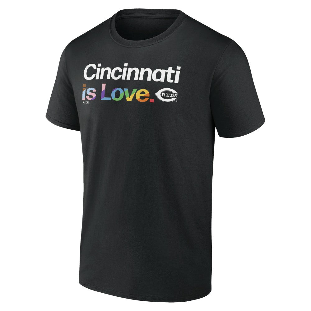 Black Cincinnati Reds City Pride T-Shirt