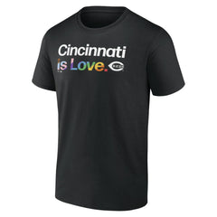 Black Cincinnati Reds City Pride T-Shirt
