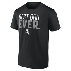Black Chicago White Sox Best Dad Ever T-Shirt