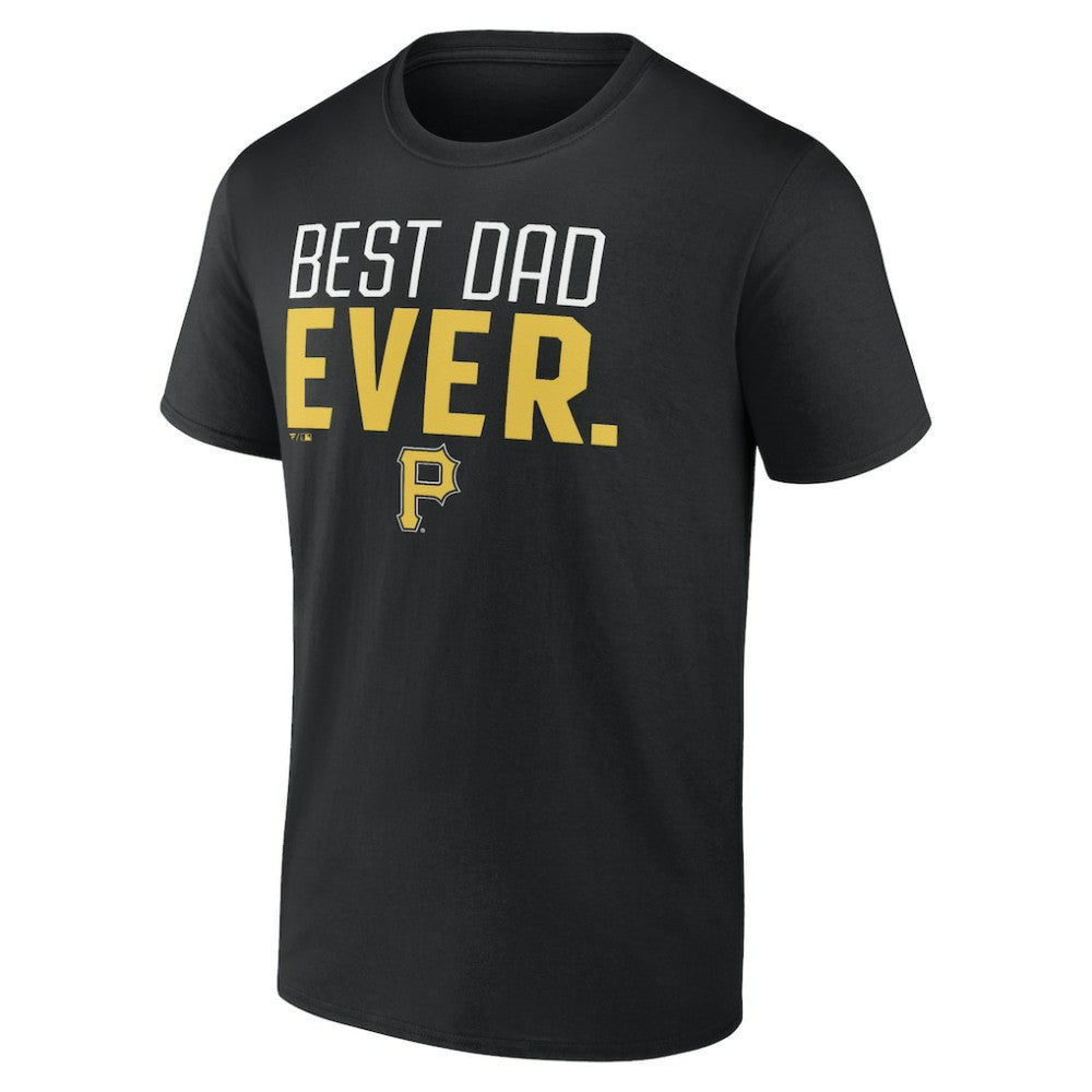Black Pittsburgh Pirates Best Dad Ever T-Shirt