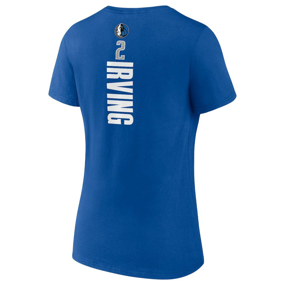 Kyrie Irving Dallas Mavericks Women's Playmaker Name & Number V-Neck T-Shirt sale